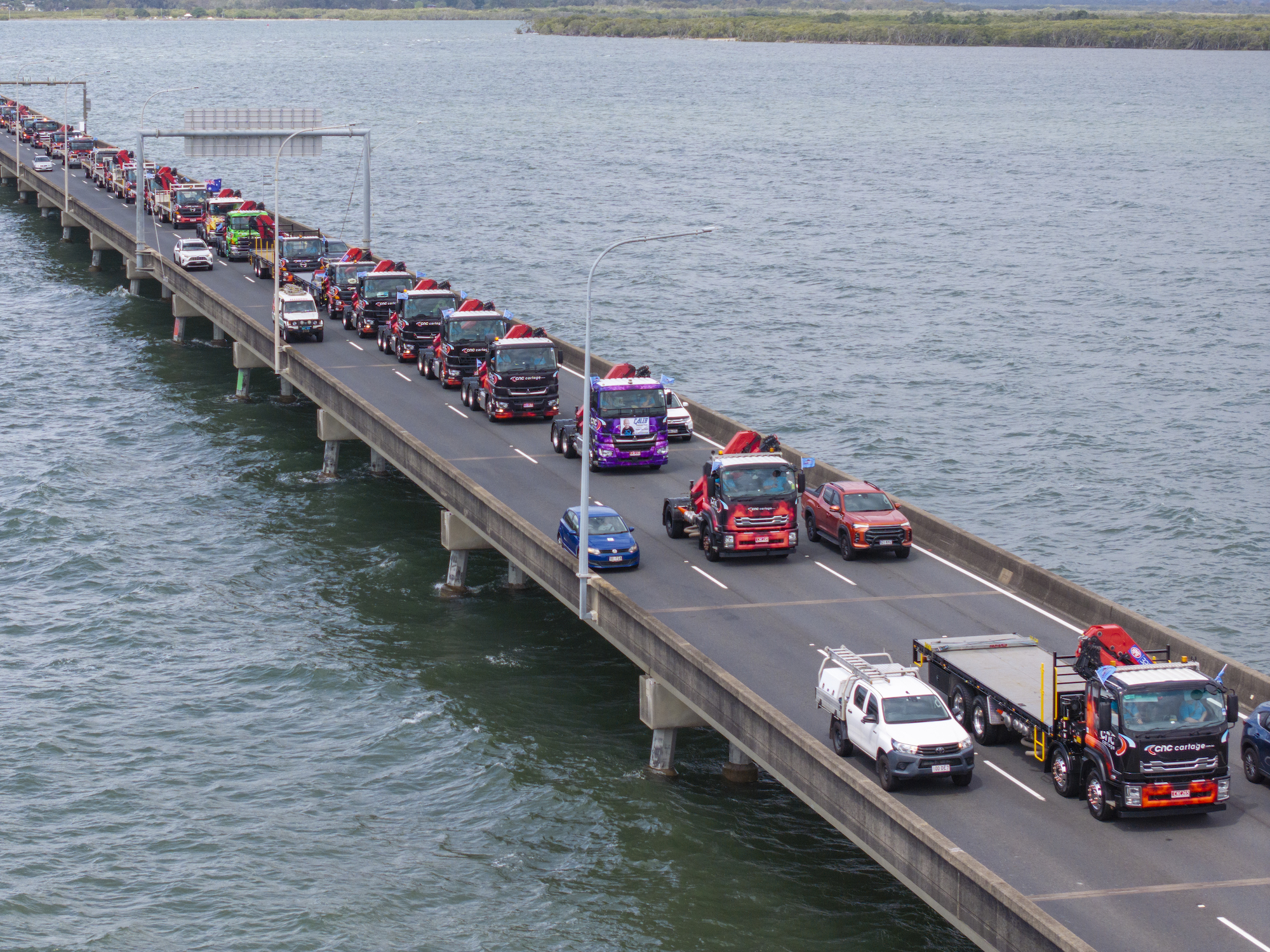 Convoy Run Annual convoy sees thousands of trucks run for the kids - OwnerDriver