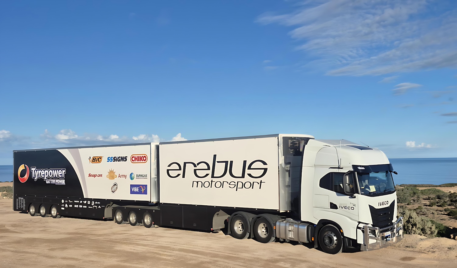IVECO and Erebus Motorsport tackle the longest road trip in Australian ...