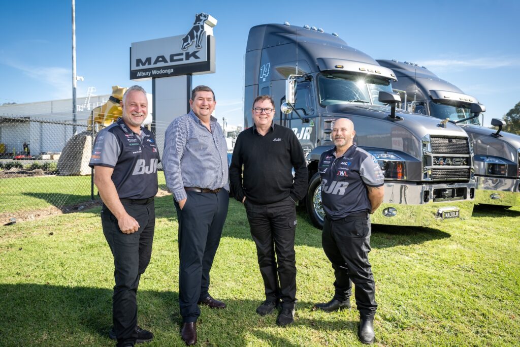 Racing team renews Mack partnership with new prime movers